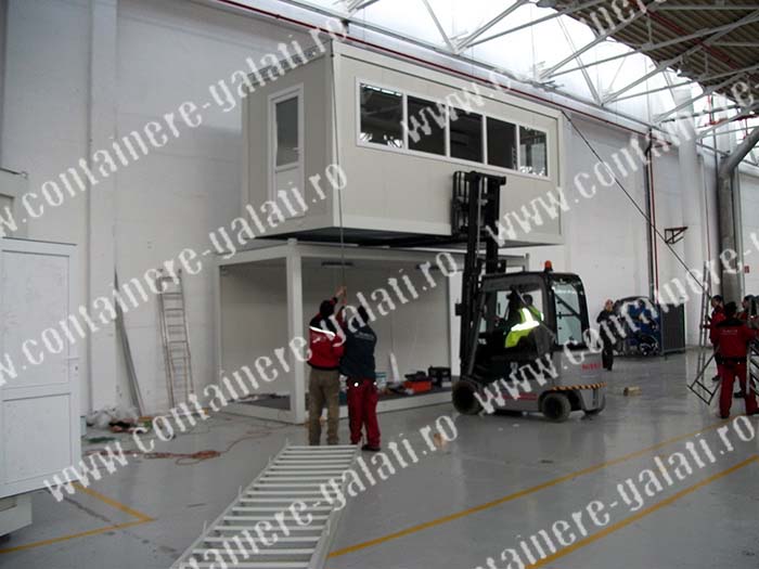 container santier  Bistrita